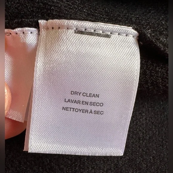 NWT Anne Klein Black & White Bow Accent Cardigan - Picture 7 of 8